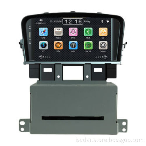 In-dash Car DVD Player for Chevrolet Cruze/Daewoo Lacetti, GPS/SD/CD/MP3/DVD/USB, with 7 Inches